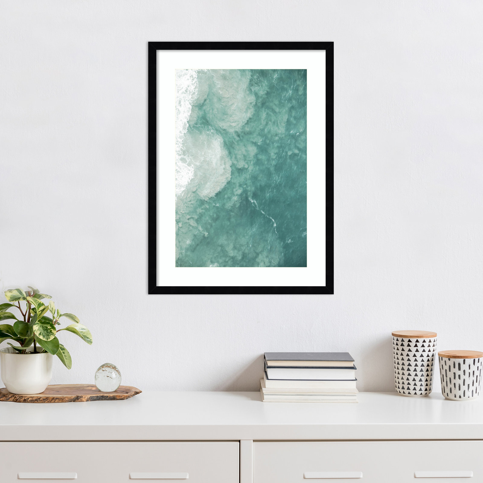 Daisey "Oceano" Print by Shot by Clint, Black, 25" H x 19" W