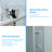 48'' - W x 76'' H Single Sliding Door Frameless Shower Door with-92618934