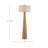 Birdsong 67.25'' Natural Traditional Floor Lamp