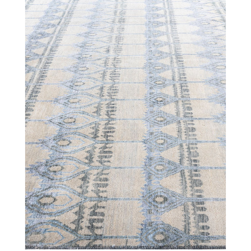 Overdyed One-of-a-Kind 8' 1" X 10' 5" Hand Knotted Area Rug