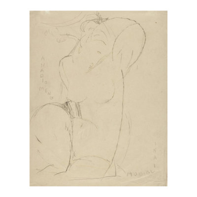 Anadiomena par Amedeo Modigliani - Estampe numérique