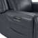 Winslow Dual Motor Genuine Leather Power Recliner With Power Headrest and Cup Holders