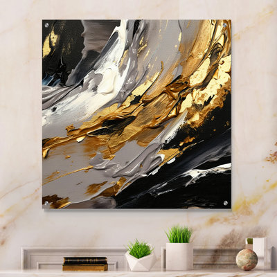 Mystery Awakening VI - Art mural abstrait en acrylique