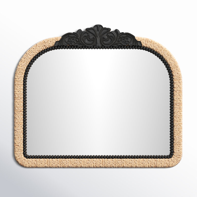 Araiya Arch Wood Wall Mirror
