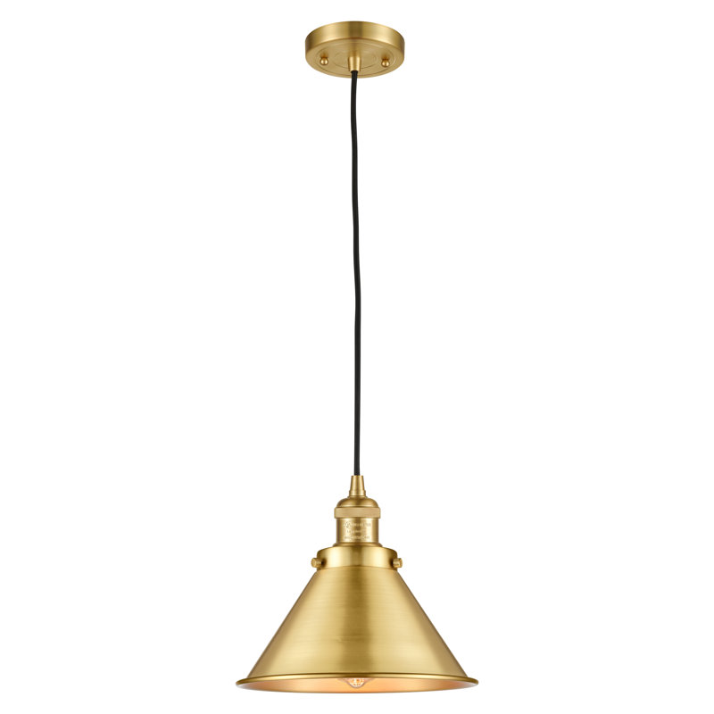 Luminaire suspendu conique 1 lumière Stonecrest
