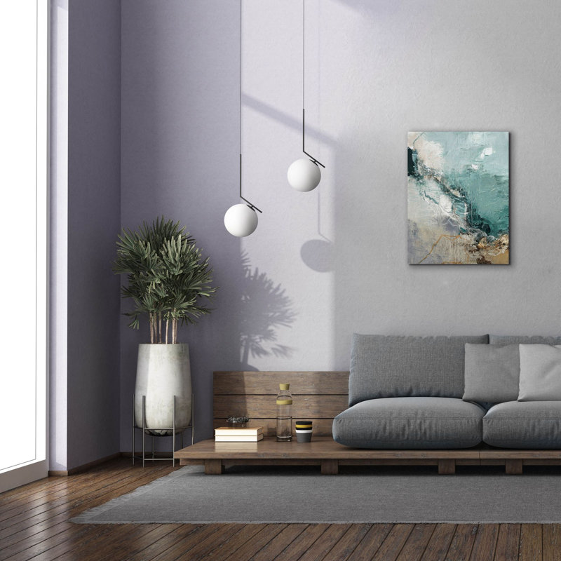  «Downhill» par Design Fabrikken, art mural sur toile, H 34 po x l 26 po