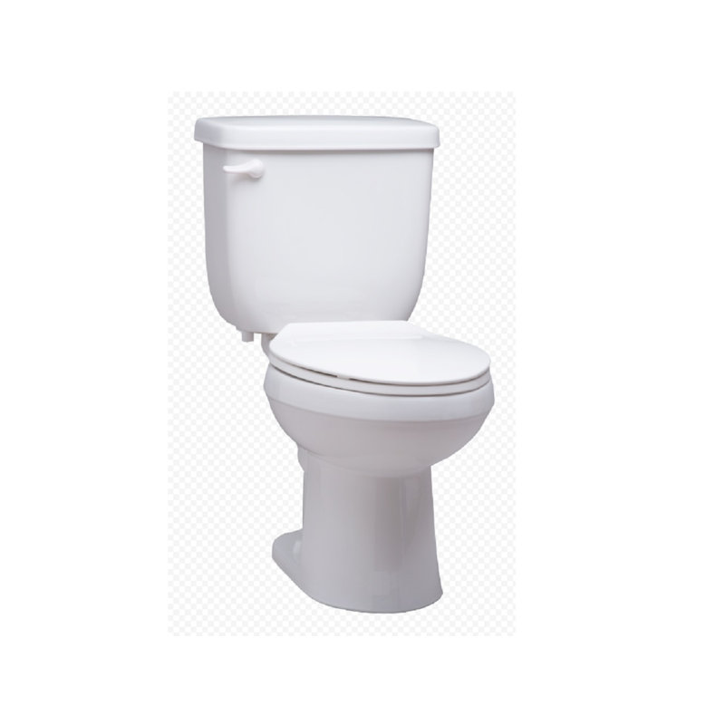 Proflo 1.28 Gallons GPF Elongated Floor Mounted Two-Piece Toilet (Seat Not Included)