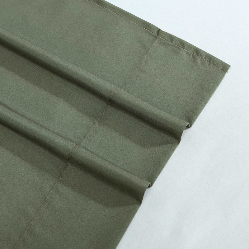 Ensemble de draps Eddie Bauer Logan, Vert, Ensemble de draps pour lit simple avec deux taies 