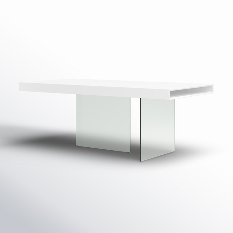 Bonte 79'' Dining Table, White