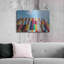 «Glass Rainbow», art mural en métal-1029726831