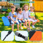 9.5' Heavy Duty Metal Swing Set with Belt Swing, Trapeze Bar-117260959