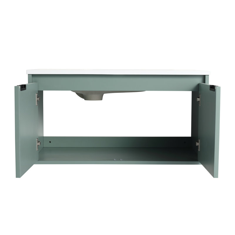 Nairin 35.8'' Bathroom Vanity with Top