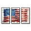 Aquarelle, drapeau américain II - drapeau, art mural américain-1073002492-1073002489