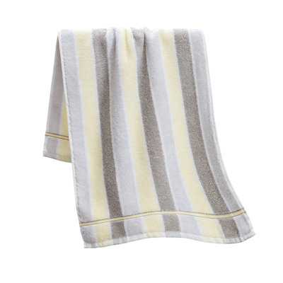 Soft Absorbent Quick Dry Face Towel, Lint Free Hand Towel And Facial Washcloth For Daily Home Use, 13.4x27.6in Gray