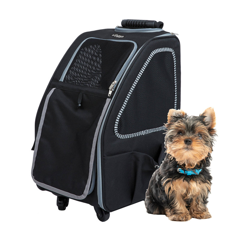 Sac de transport pour animaux 5 en 1 Petique, Poivre