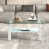 Clear Top/White Base