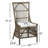 Barkley Wicker/Rattan Slat Back Side Chair-1093901210