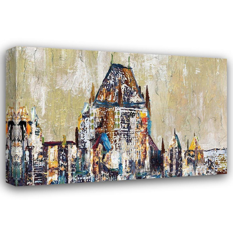 Art sur toile tendue Lark Manor ™, atelier B, Studio B Art abstrait, H 17 po x l 24 po