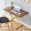 Table élévatrice polyvalente en MDF de style moderne pour la maison et le bureau