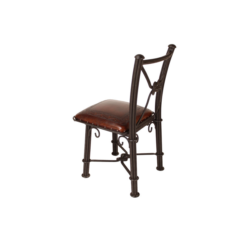 Western Leather Dining Chair