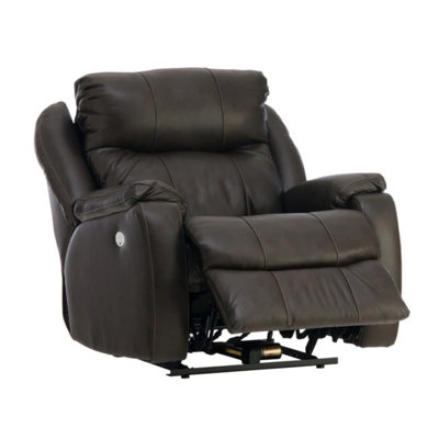  Fauteuil inclinable mural en cuir véritable Hercules