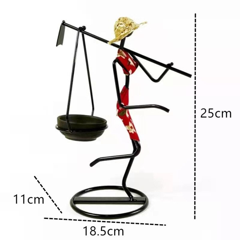 Iron Tabletop Tealight Holder