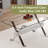 7-Piece Glass Top Dining Table Sets-852886372-852886373