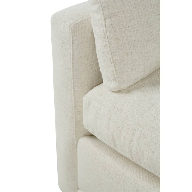 Sylvie Bench Seat Sofa, Latte, Natural