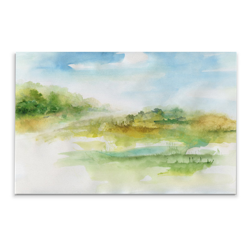 « rêvey highland », impression, H 32 po x l 48 po x P 1,5 po, Toile tendue