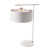 White/Polished Nickel selected