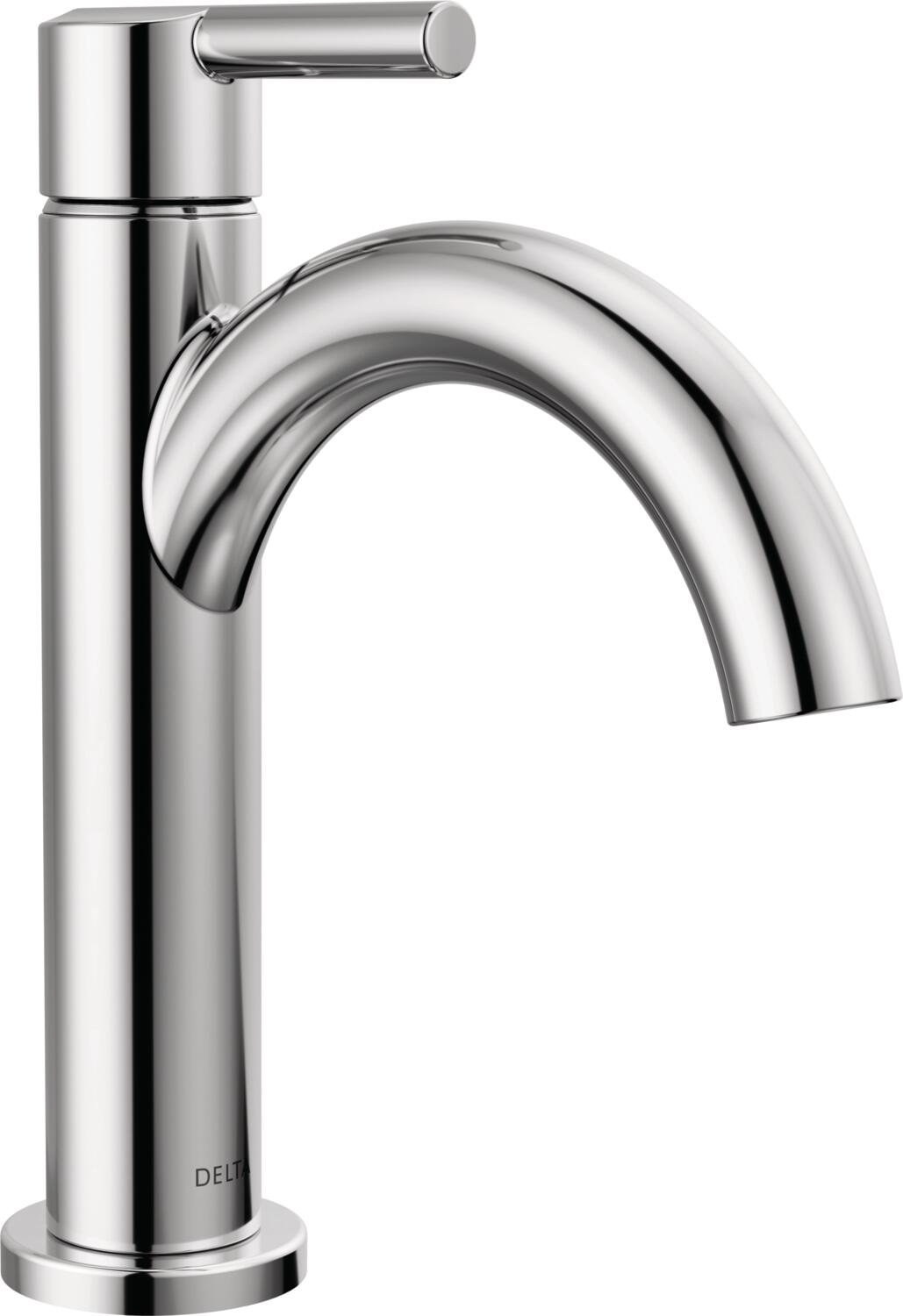 Nicoli Single-Handle Bathroom Faucet with Drain, Chrome