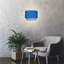 18cm H Cotton Drum Pendant Shade ( Uno )-2106703440