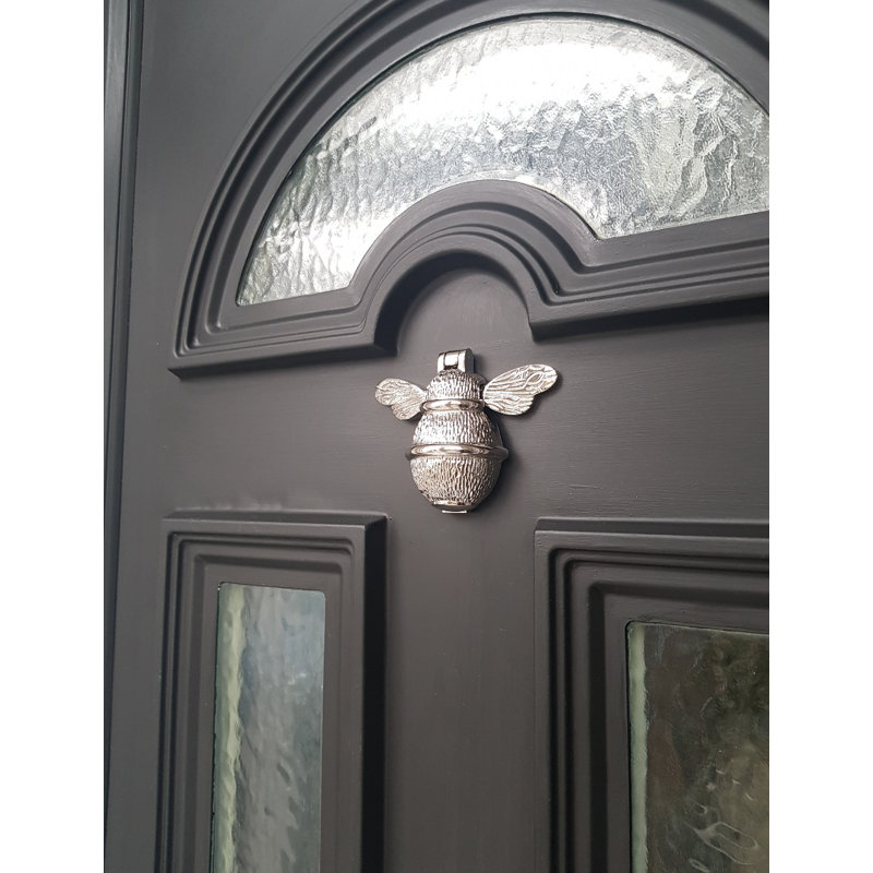 Shannon Bee Door Knocker, Nickel
