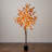 6ft. Pre-Lit Autumn Eucalyptus Artificial Fall Tree with 300 Warm White LED Lights