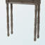 Console 1 tiroir Glenita à finition brune de style campagne, H 29,24 po x l 23,36 po x P 7,87 po