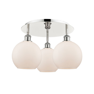 Plafonnier encastré 20 po 3 lumières Ellington