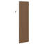 Vidaxl Window Blind With Curtains Manual Brown Bamboo-117470826