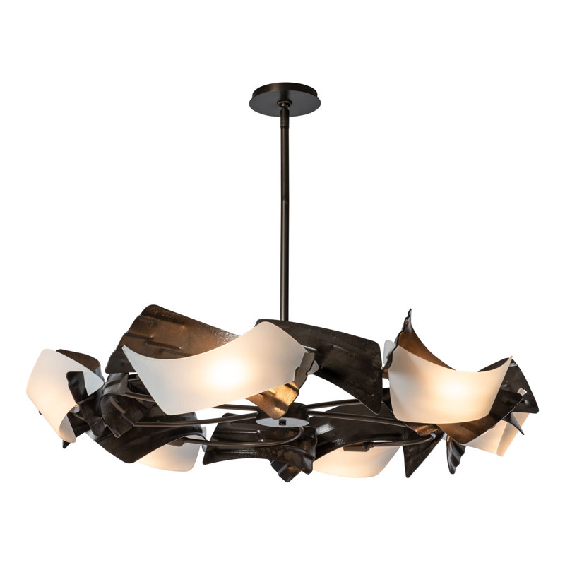 Crest 6 - Light Novelty Pendant, Dark Smoke