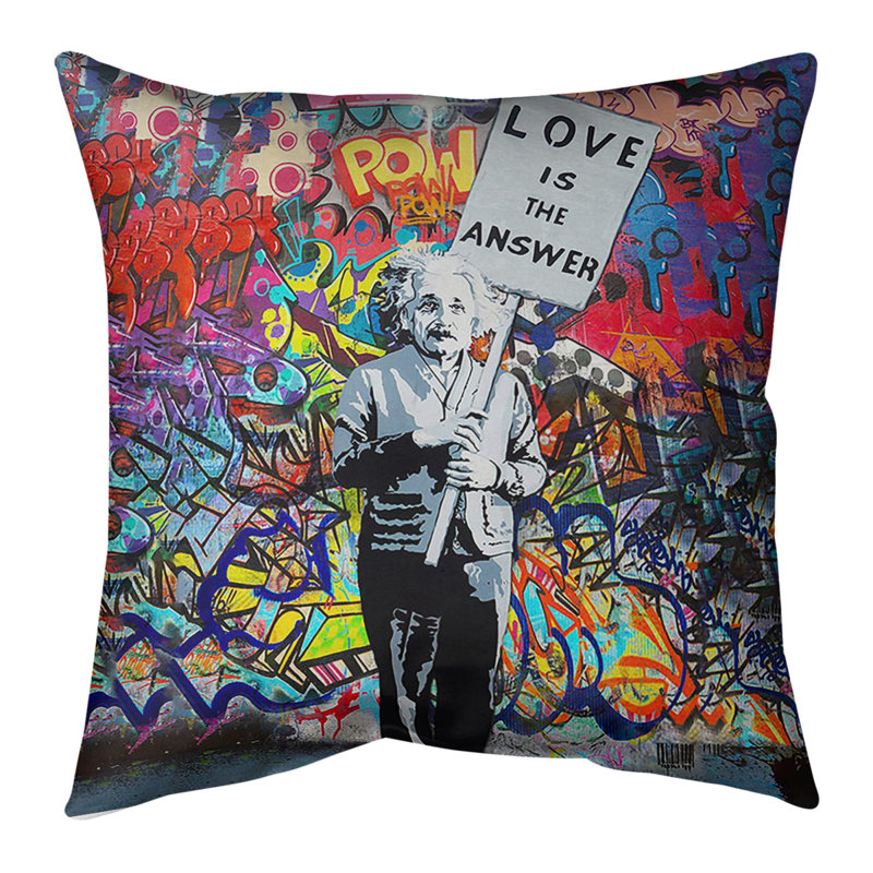 Reversible Pillow Cover, 18" x 18"