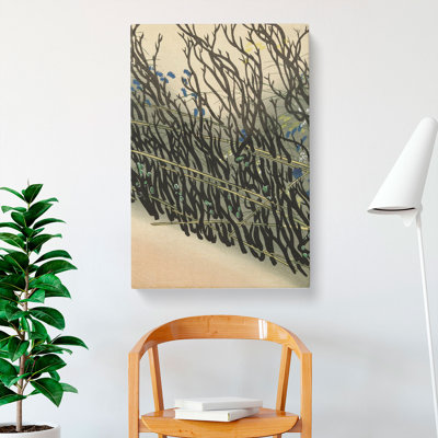 Hedge by Kamisaka Sekka - Wrapped Canvas