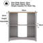 60cm Bathroom Vanity Base Only-775681032