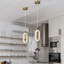 Suspension DEL dorée moderne Laronica 2 pour îlot de cuisine-799635562