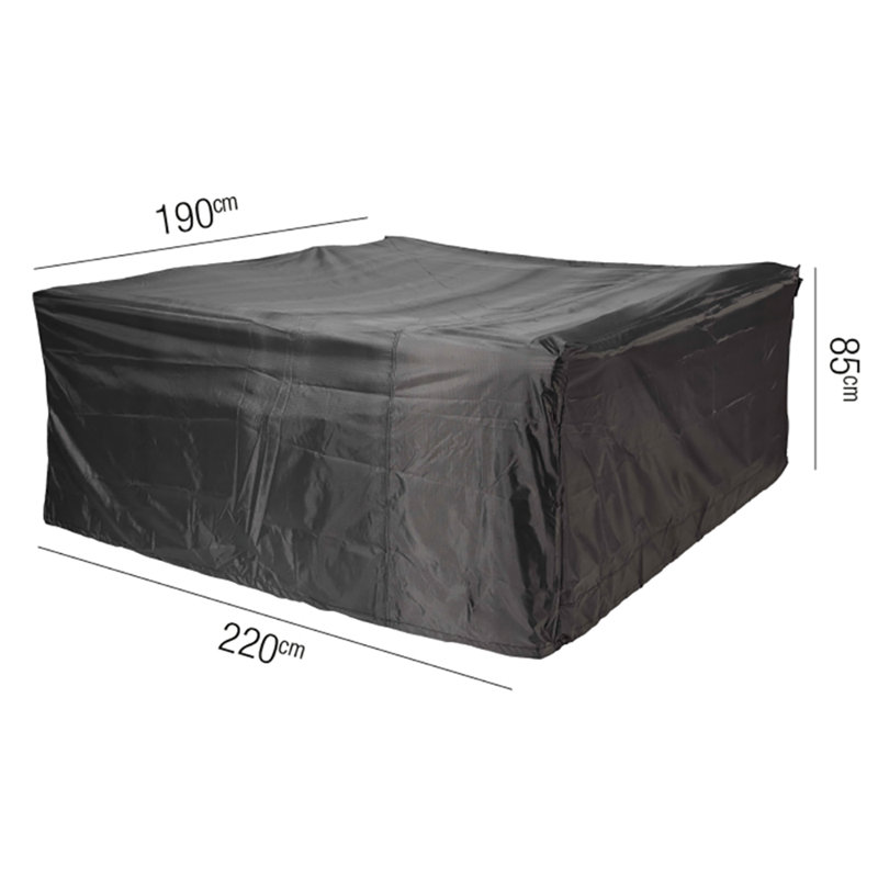 Outdoor Patio Sofa Cover, 85cm H x 220cm W x 190cm D