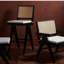 Fauteuil d'appoint en rotin Huck-72232155