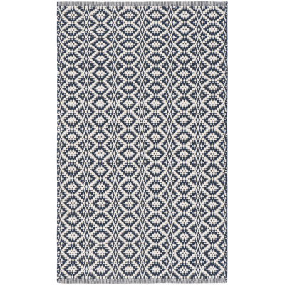Masami Hand Woven Cotton Geometric Rug