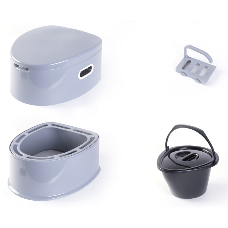 Toilette allongée une pièce (siège inclus)