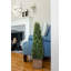 Topiaire 34 '' en faux buis en pot