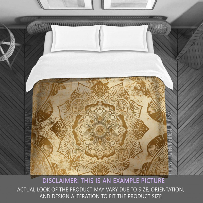 Mandala Bedding, King Comforter