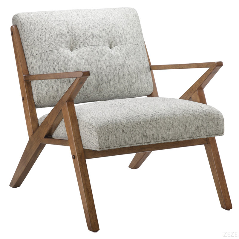 Fauteuil d'appoint capitonné