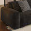 Black Polyester Blend Modular Sofa cushion couch